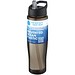 H2O Active® Eco Tempo 700 ml Sportflasche mit Ausgussdeckel, schwarz