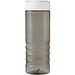 H2O Active® Eco Treble 750 ml Sportflasche mit Drehdeckel, kohle, weiß
