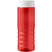 H2O Active® Eco Treble 750 ml Sportflasche mit Drehdeckel, rot, weiß