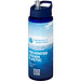 H2O Active® Eco Vibe 850 ml Sportflasche mit Ausgussdeckel, blau, blau