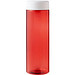 H2O Active® Eco Vibe 850 ml Wasserflasche mit Drehdeckel, rot, weiß
