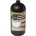 H2O Bop Flasche mit Stülpdeckel, 500 ml, charcoal,schwarz H2O Bop Flasche mit Stülpdeckel, 500 ml, charcoal,schwarz
