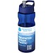 H2O Eco Sportflasche mit Ausgussdeckel, 650 ml, blau