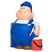 Herr Bert® Anti-Stress-Figuren Fensterputzer Bert®, bunt