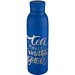Illuminate 650 ml RCS doppelwandige Isolierflasche aus recyceltem Edelstahl, royalblau