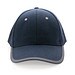 Impact AWARE™ 280gr Brushed rCotton 6 Panel Kontrast-Cap, navy blau