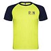 Indianapolis Sport T-Shirt für Kinder, Fluor Yellow / schwarz, 16