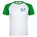 Indianapolis Sport T-Shirt für Kinder, weiß / farngrün, 16