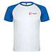 Indianapolis Sport T-Shirt für Kinder, weiß / royalblau, 8