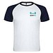 Indianapolis T-Shirt Unisex, weiß / Navy Blue, 2XL