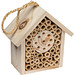 Insektenhotel aus Holz, beige