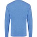 IQONIQ Denali ungefärbt. Rundhals-Sweater aus recycelter BW, heather blue, XXS