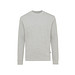 Iqoniq Denali ungefärbt. Rundhals-Sweater aus recycelter BW, ungefärbtes Grau, S