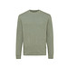 Iqoniq Denali ungefärbt. Rundhals-Sweater aus recycelter BW, ungefärbtes grün, XXS