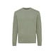Iqoniq Denali ungefärbt. Rundhals-Sweater, ungefärbtes grün, XXXL