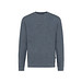 Iqoniq Denali ungefärbt. Rundhals-Sweater aus recycelter BW, ungefärbtes navy blau, XXS