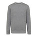 Iqoniq Etosha Lightweight Sweater aus recycelter Baumwolle, ungefärbte helles Anthrazit, L
