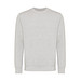 Iqoniq Etosha Lightweight Sweater aus recycelter Baumwolle, ungefärbte helles Grau, XXXL