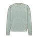 Iqoniq Kruger Relax-Rundhals-Sweater aus recycelt. Baumwolle, Iceberg green, XL