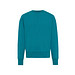 Iqoniq Kruger Relax-Rundhals-Sweater aus recycelt. Baumwolle, verdigris, M