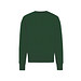 Iqoniq Kruger Relax-Rundhals-Sweater aus recycelt. Baumwolle, waldgrün, M