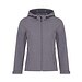 Iqoniq Makalu Damen Softshelljacke, vulcano heather grey, XXL