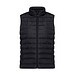 Iqoniq Meru Damen Bodywarmer aus recyceltem Polyester, schwarz, XXS
