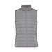 Iqoniq Meru Damen Bodywarmer aus recyceltem Polyester, Silbergrau, L