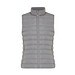 Iqoniq Meru Damen Bodywarmer aus recyceltem Polyester, Silbergrau, XL