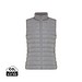 Iqoniq Meru Damen Bodywarmer aus recyceltem Polyester, Silbergrau, XXL