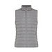 Iqoniq Meru Damen Bodywarmer aus recyceltem Polyester, Silbergrau, XXS