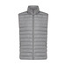 Iqoniq Meru Herren Bodywarmer aus recyceltem Polyester, Silbergrau, XL