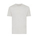 Iqoniq Sierra Lightweight T-Shirt aus recycelter Baumwolle, ungefärbte helles Grau, XS