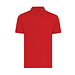 Iqoniq Yosemite Piqué-Poloshirt aus recycelter Baumwolle, rot, L