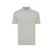 Iqoniq Yosemite Piqué-Poloshirt aus recycelter Baumwolle, ungefärbtes Grau, XS