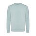 Iqoniq Zion Rundhals-Sweater aus recycelter Baumwolle, Iceberg green