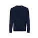 Iqoniq Zion Rundhals-Sweater aus recycelter Baumwolle, navy blau, S