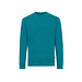 Iqoniq Zion Rundhals-Sweater aus recycelter Baumwolle, verdigris, S