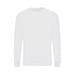 Iqoniq Zion Rundhals-Sweater aus recycelter Baumwolle, weiß