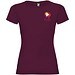 Jamaika T-Shirt für Damen, bordeaux, 3XL