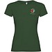 Jamaika T-Shirt für Damen, dunkelgrün, 2XL