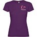 Jamaika T-Shirt für Damen, lila, 3XL