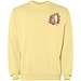 Jaya Pullover mit Rundhalsausschnitt Unisex, gelb, L