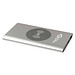Juice 4000 mAh Typ-C kabellose Powerbank aus recyceltem Aluminium, silber
