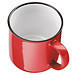 Keramiktasse Camper, 360 ml, rot
