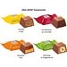 Kleines Präsent, Ritter SPORT Schokowürfel Karamell Dou, inkl. Druck