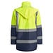 Kombinierter, gesteppter Parka Merak mit High Visibility, XXXL, navy/fluor yellow