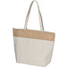 Kühltasche aus Baumwolle und Jute, beige