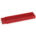 Kunststoff-Zollstock, 1 Meter, rot/transparent