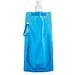 KWILL. 460 ml PE-Faltflasche, Hellblau